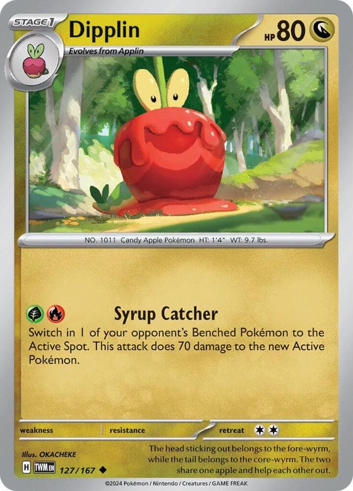 applin pokemon card full art AR 077/066  Crimson Haze  Near Mint  Japanese  CardNest [Grass] Applin #77 Prices | Pokemon