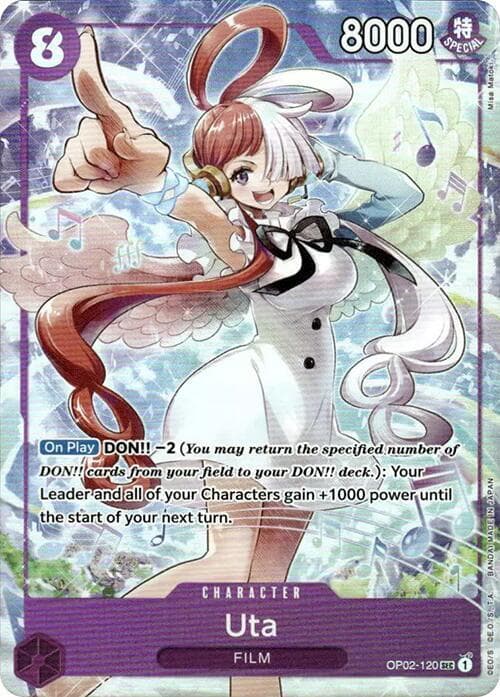 One Piece Promotion Cards Uta OP02120
