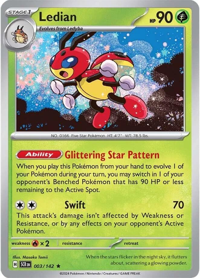ledyba pokemon card value 71/105 Trading Neo Destiny NM prevent all effects of attacks Ledyba Pokemon Cards Price Guide