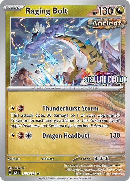 Raging Bolt (Cosmo Holo) (Best Buy)