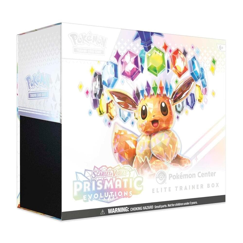 Pokemon Prismatic Evolutions Pokemon Center Exclusive PC Elite Trainer Box ETB  Sealed