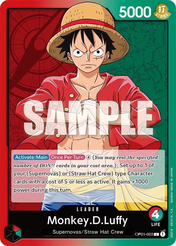 Romance Dawn Monkey.D.Luffy OP01003