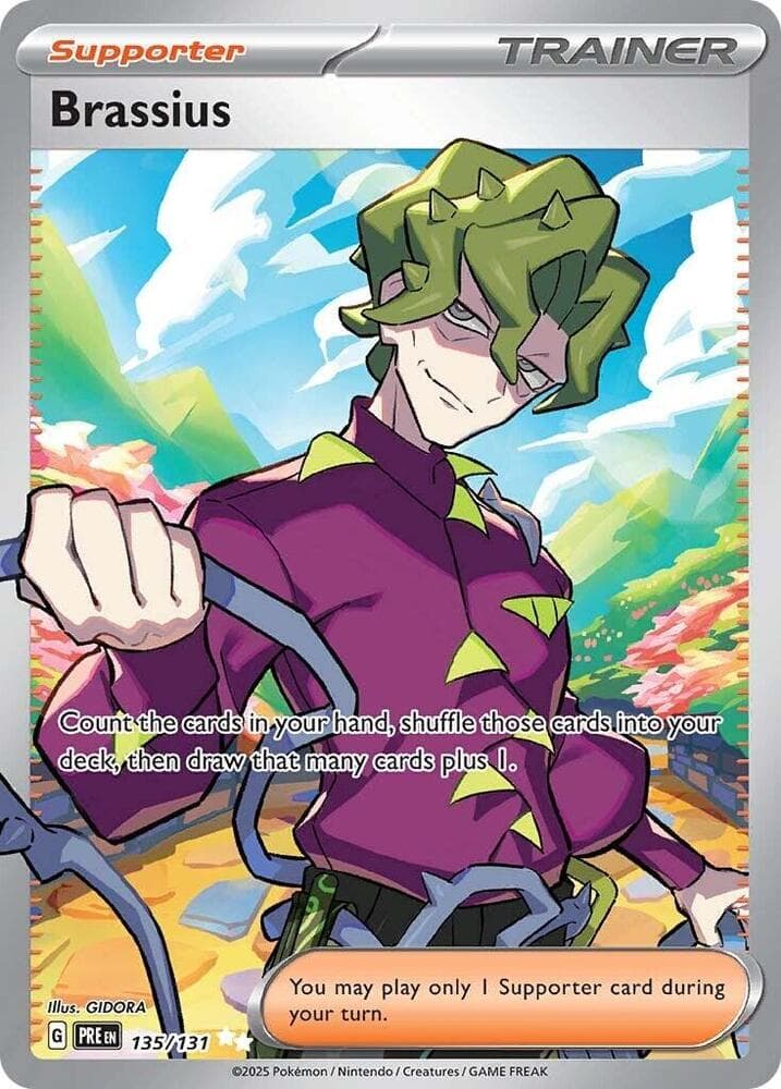 raifort pokemon card #142 Look at the top 5 cards of your deck and discard any number of them Raifort 142/131 Sv: Prismatic Evolutions