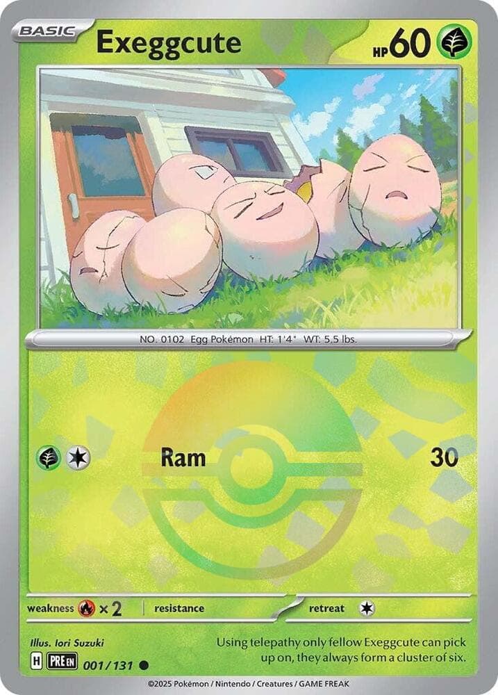 Exeggcute (Poke Ball Pattern)