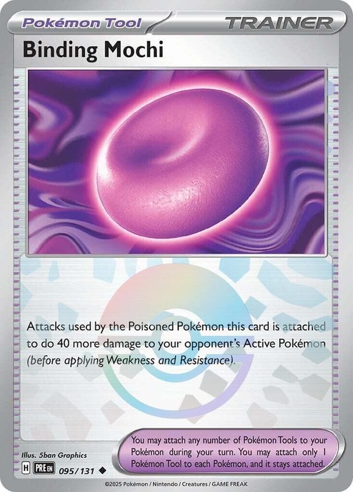 Binding Mochi (Poke Ball Pattern)