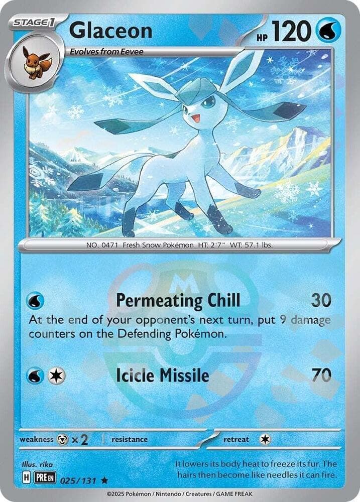 Glaceon (Master Ball Pattern)