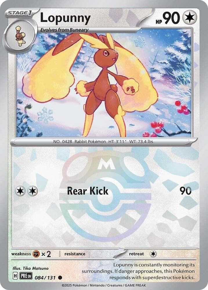 Lopunny (Master Ball Pattern)