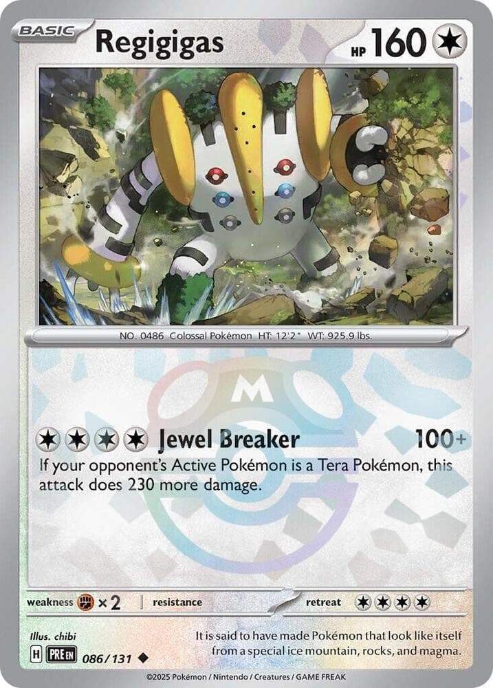 Regigigas (Master Ball Pattern)