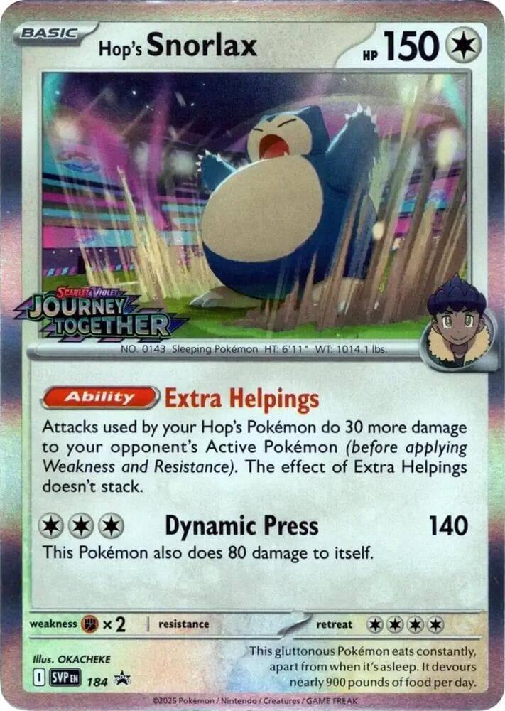 Hop's Snorlax