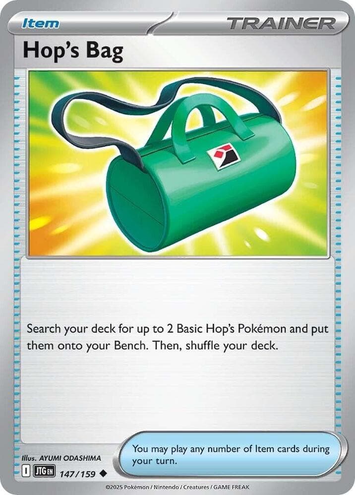Hop's Bag (147) 2025 Pokemon Jtg EN-Journey Together