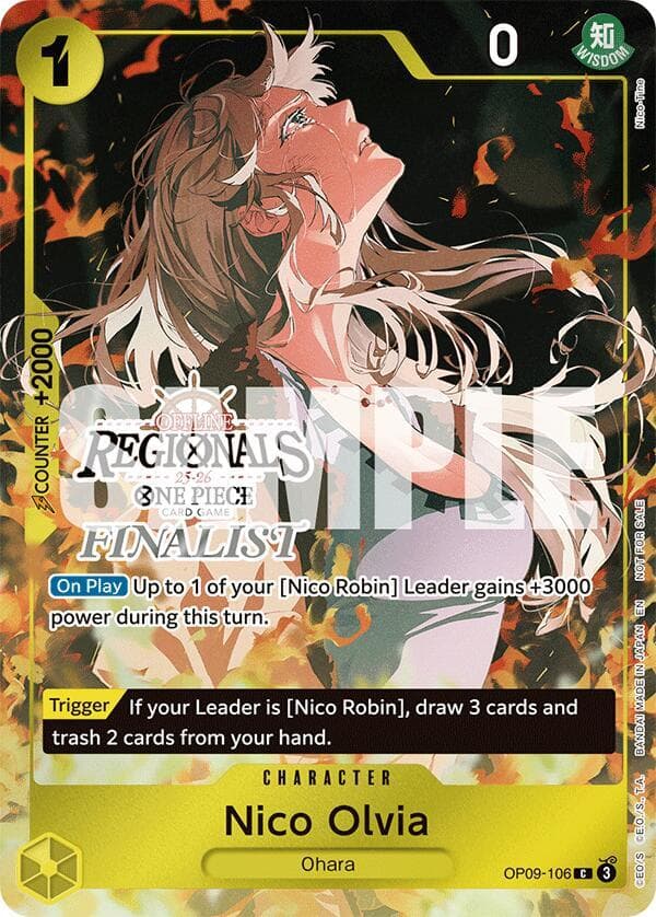 Nico Olvia (Offline Regional Finalist Card Set 2025 Vol.1)