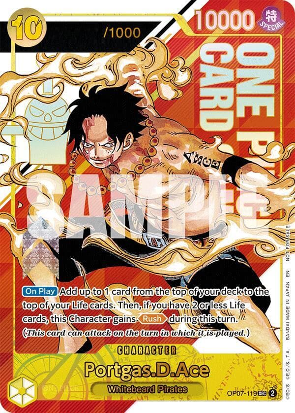 Portgas.D.Ace (Serial Numbered)