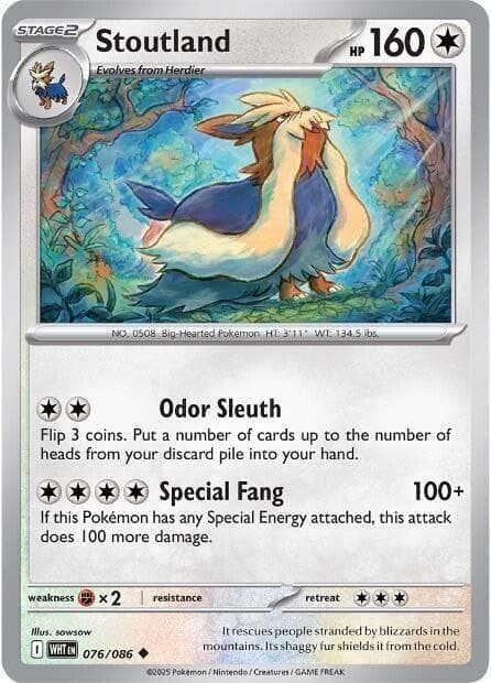 SV: White Flare Stoutland 76