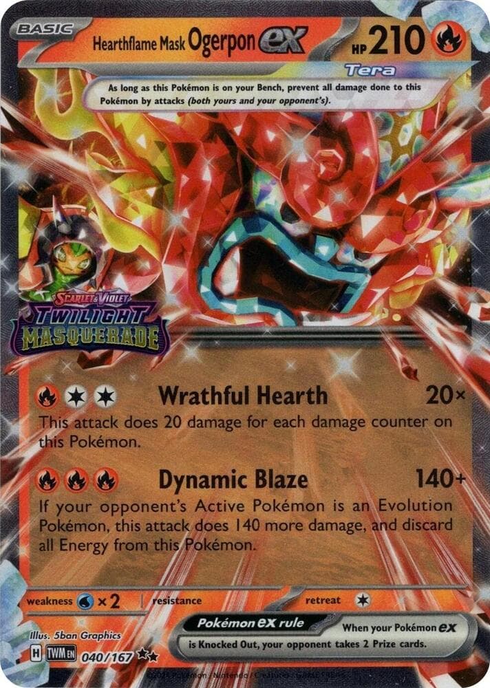 Hearthflame Mask Ogerpon ex