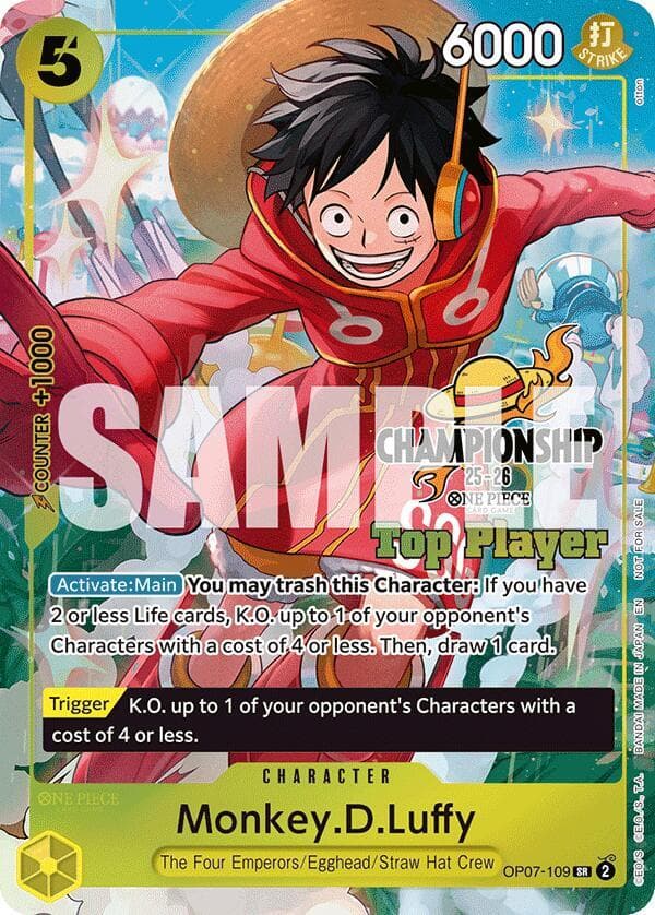 Monkey.D.Luffy (CS 25-26 Top Player Pack)