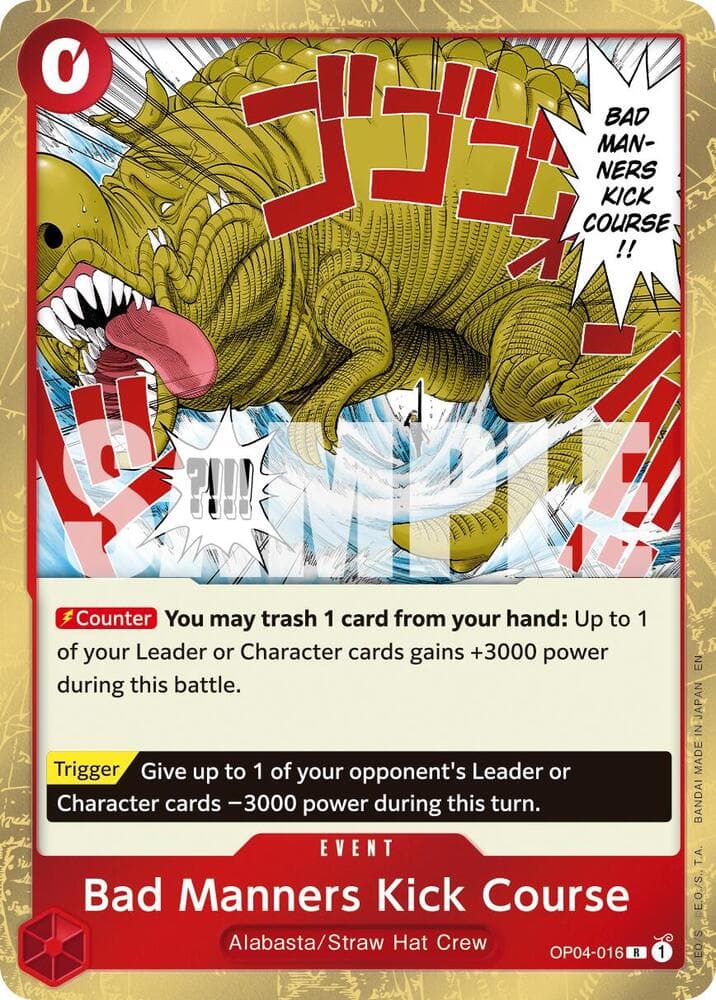 Bad Manners Kick Course (Reprint)