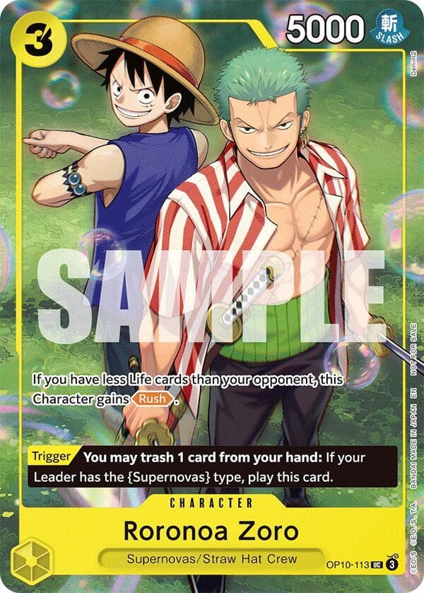 Roronoa Zoro (Learn Together Deck Set