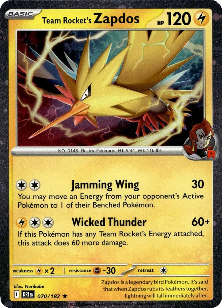 Team Rocket's Zapdos