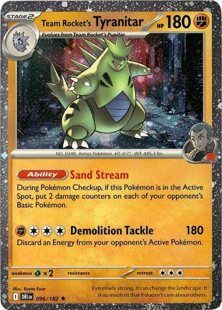 Team Rocket's Tyranitar