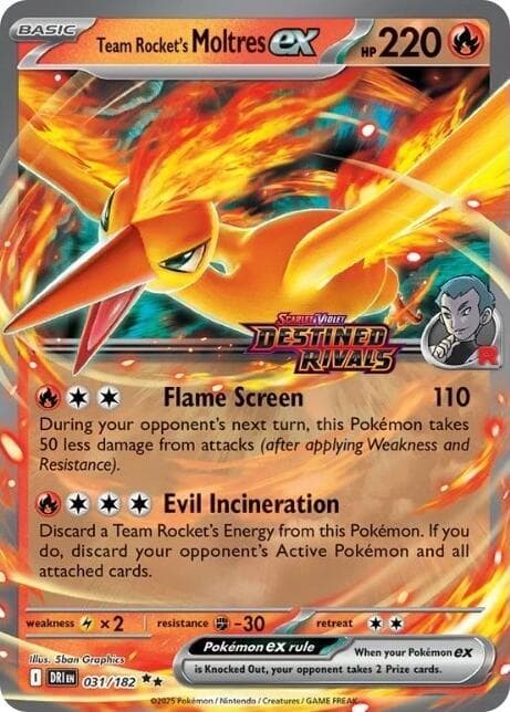 Team Rocket's Moltres ex