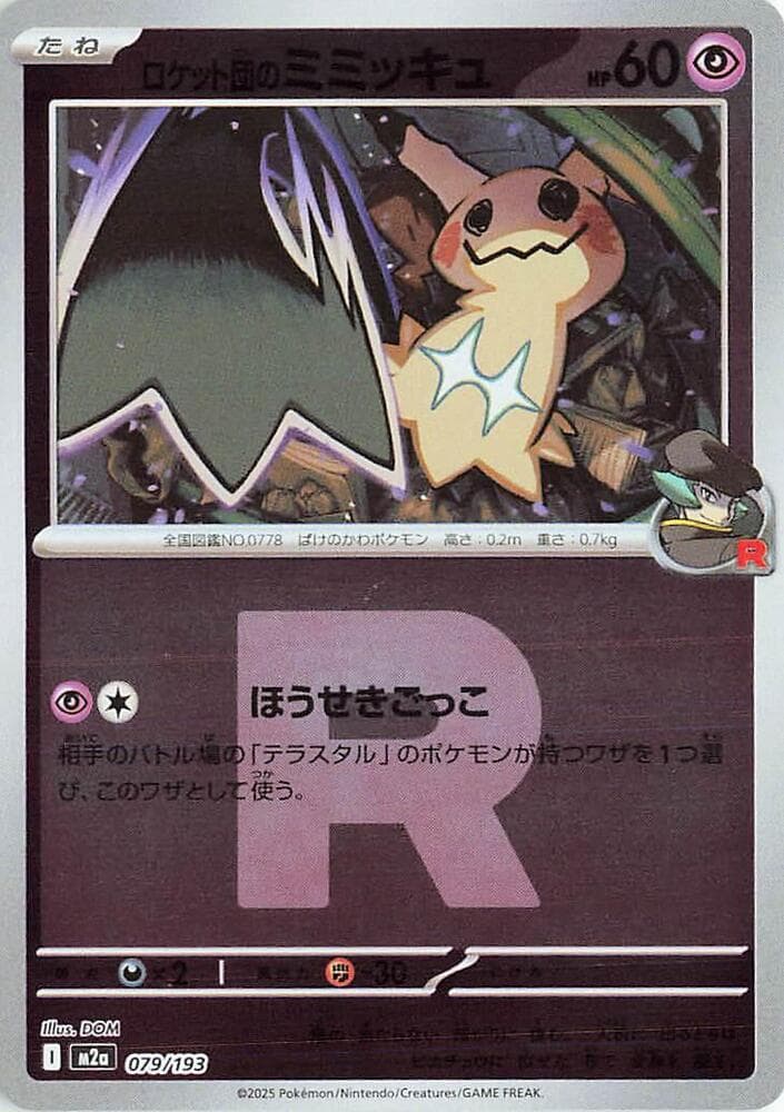 Team Rocket's Mimikyu