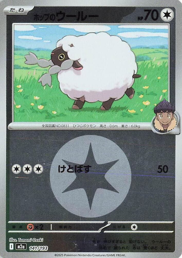 Hop's Wooloo (Energy Symbol Pattern)