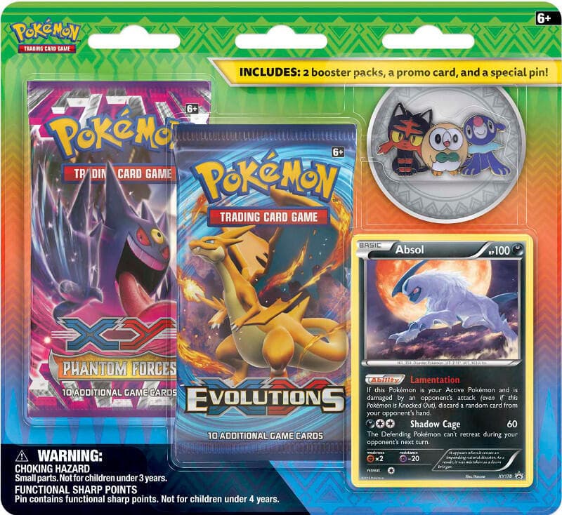 Alola Trio Pin Blister
