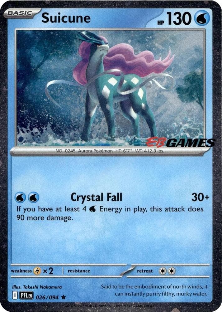 Suicune (EB Games Exclusive)
