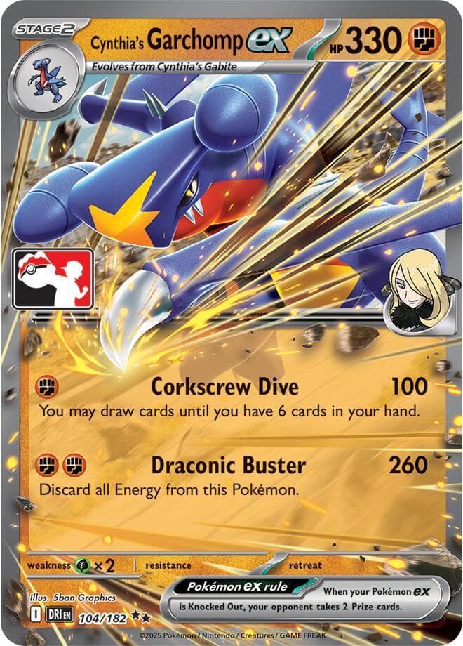 Cynthia's Garchomp ex