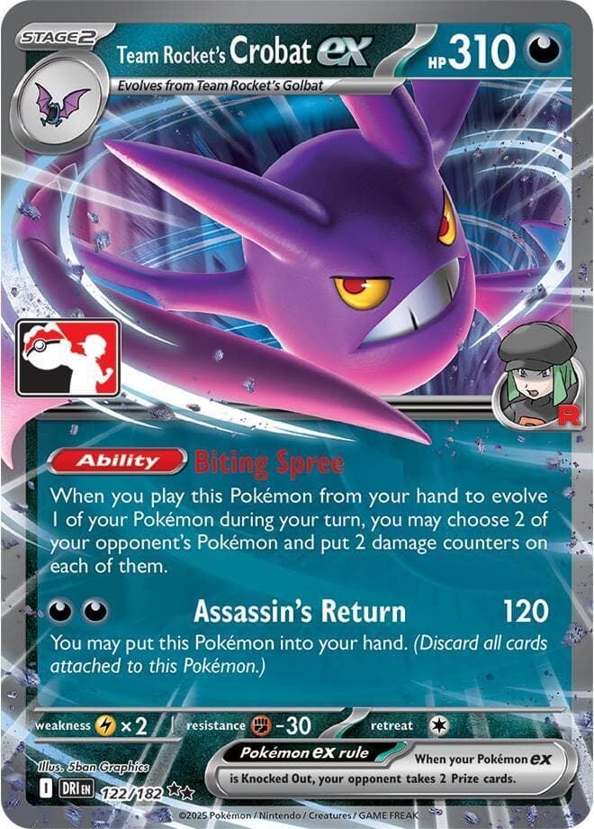 Team Rocket's Crobat ex