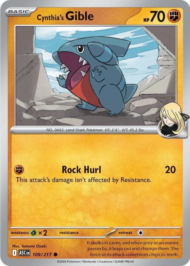Cynthia's Gible