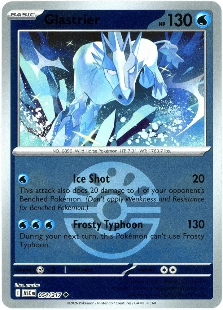 Glastrier (Friend Ball)