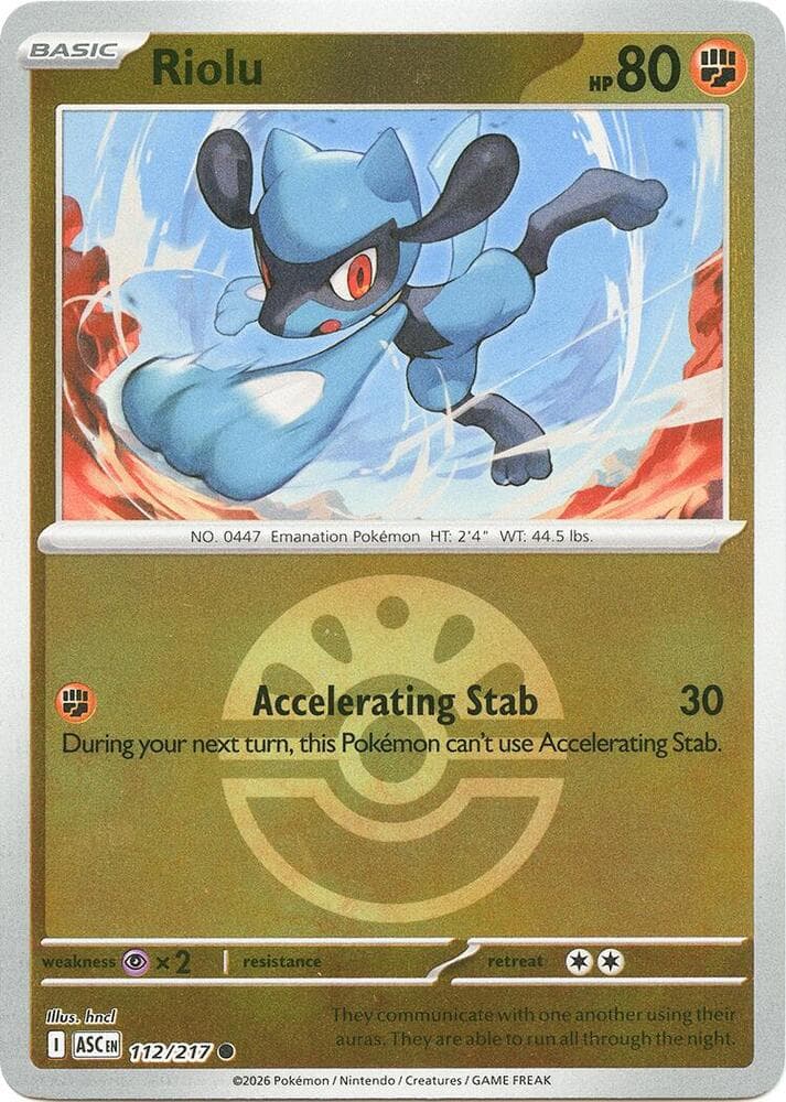 Riolu (Friend Ball)