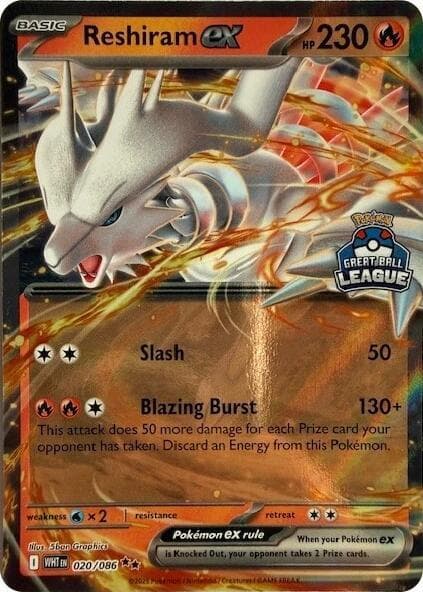 Reshiram ex (Great Ball League)