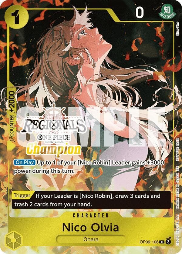 Nico Olvia (Offline Regional Champion Card Set 2025 Vol.1)