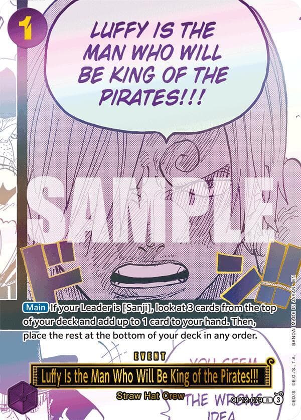 Luffy Is the Man Who Will Be King of the Pirates!!! (Japanese Version 3rd Anniversary Set)