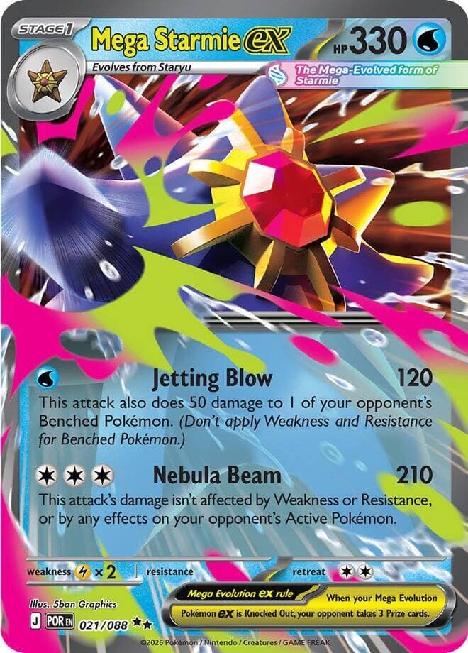 Mega Starmie EX