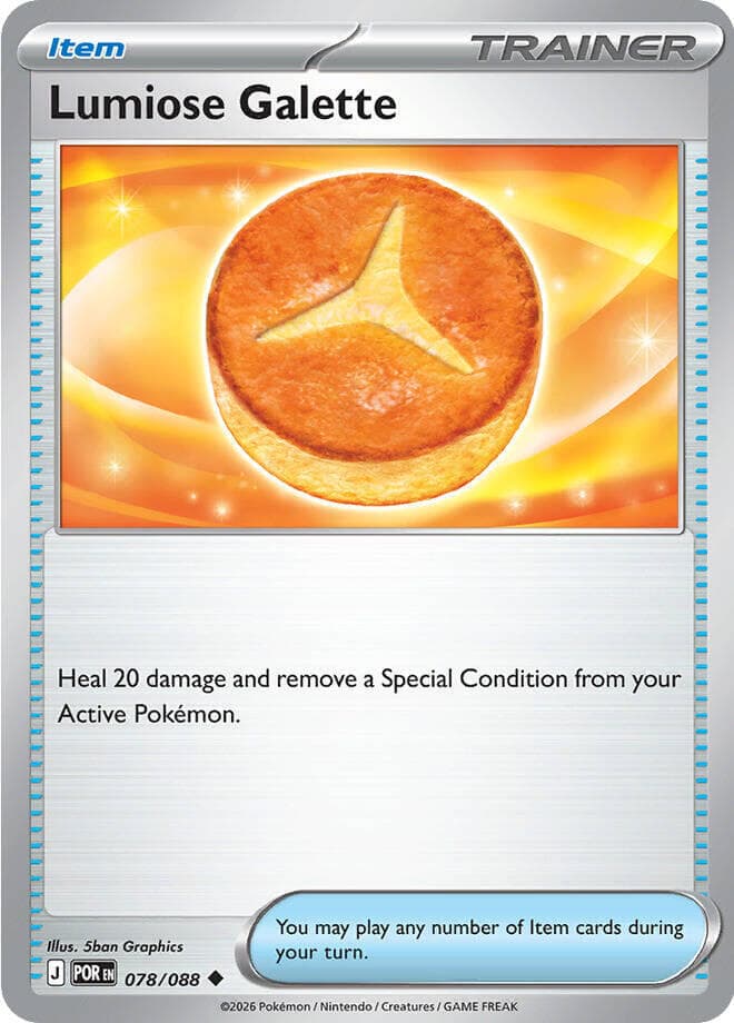 Lumiose Galette (078) 2026 Pokemon Por EN-Perfect Order
