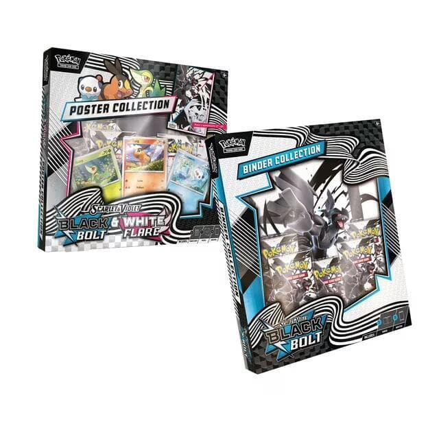 Black Bolt Binder & Unova Poster Collection (Sam's Club) - SV: Black Bolt