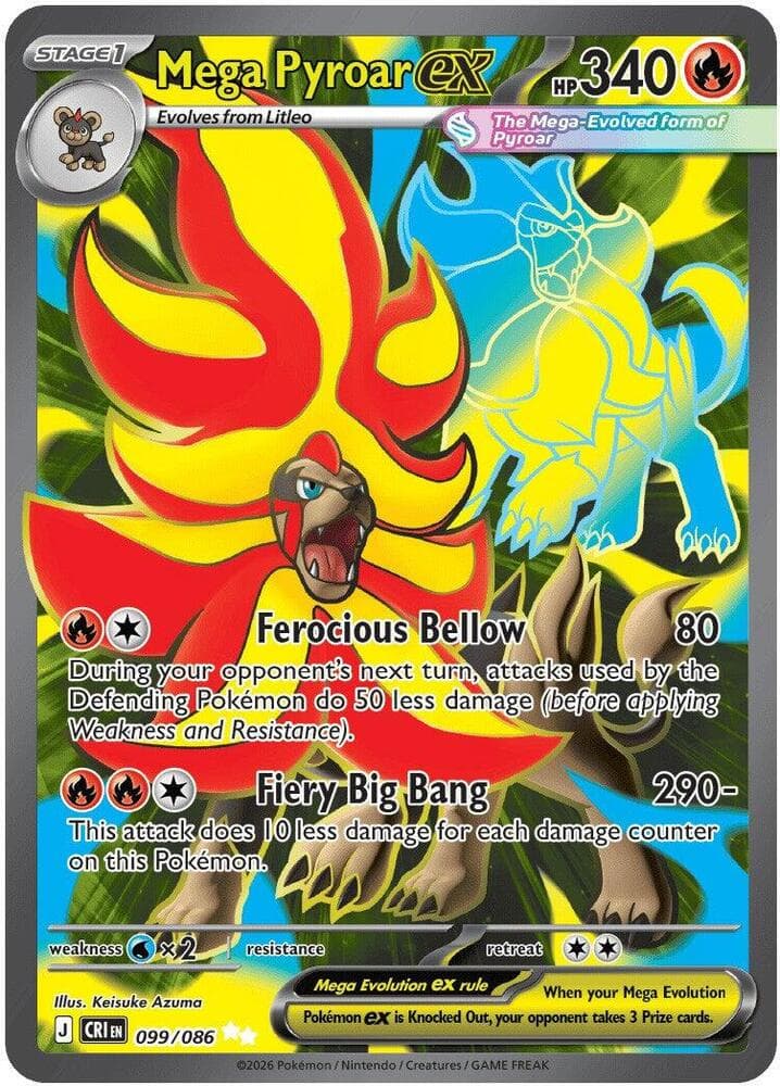 Mega Pyroar EX