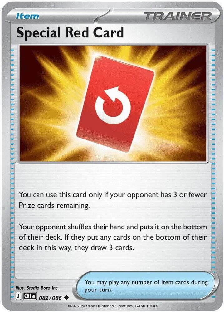 Special Red Card