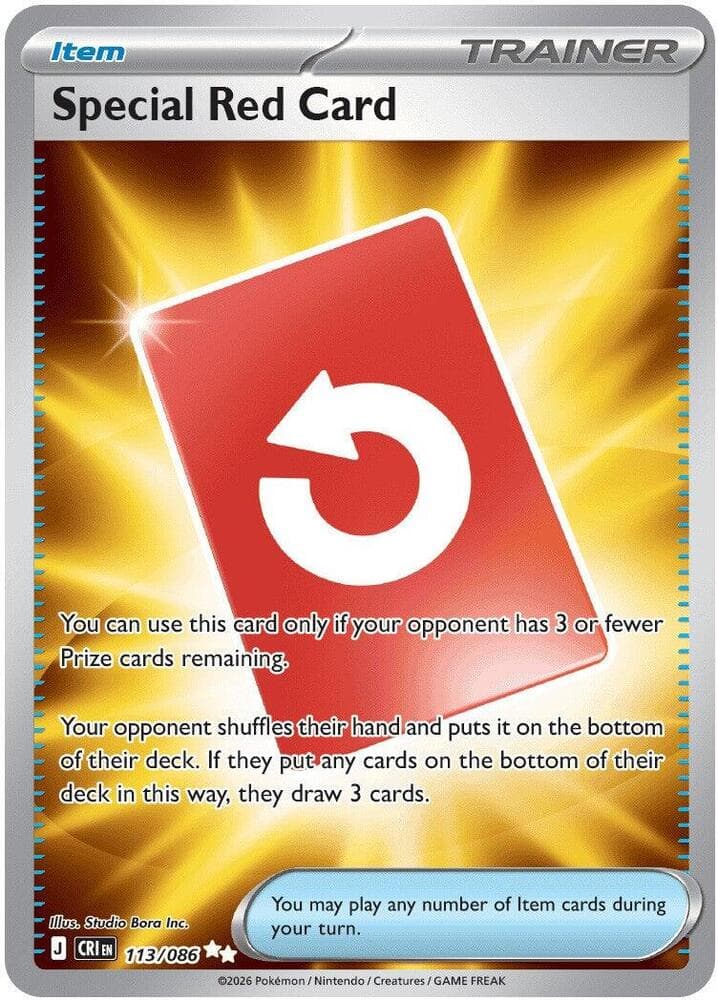 Special Red Card