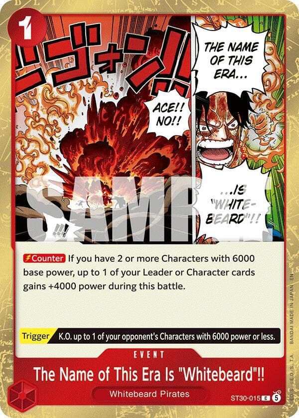 The Name of This Era Is "Whitebeard"!!
