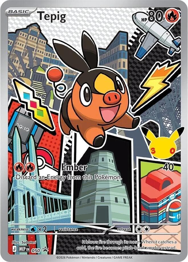 ME: Mega Evolution Promo Tepig 50