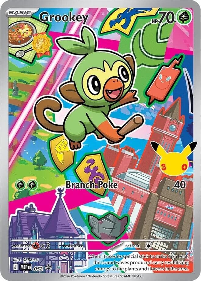 ME: Mega Evolution Promo Grookey 52