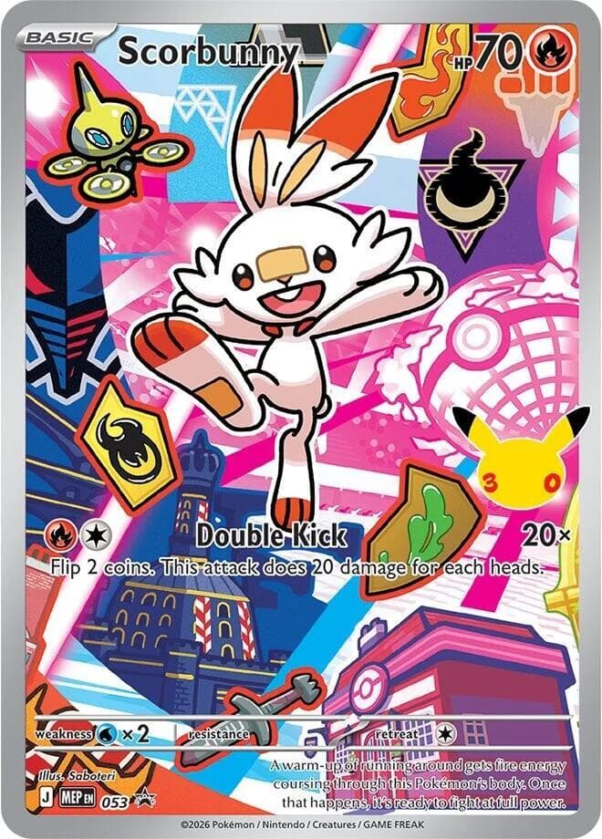 ME: Mega Evolution Promo Scorbunny 53