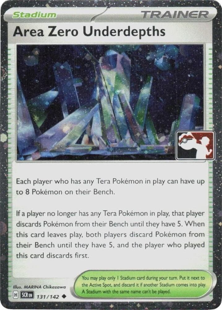 Area Zero Underdepths