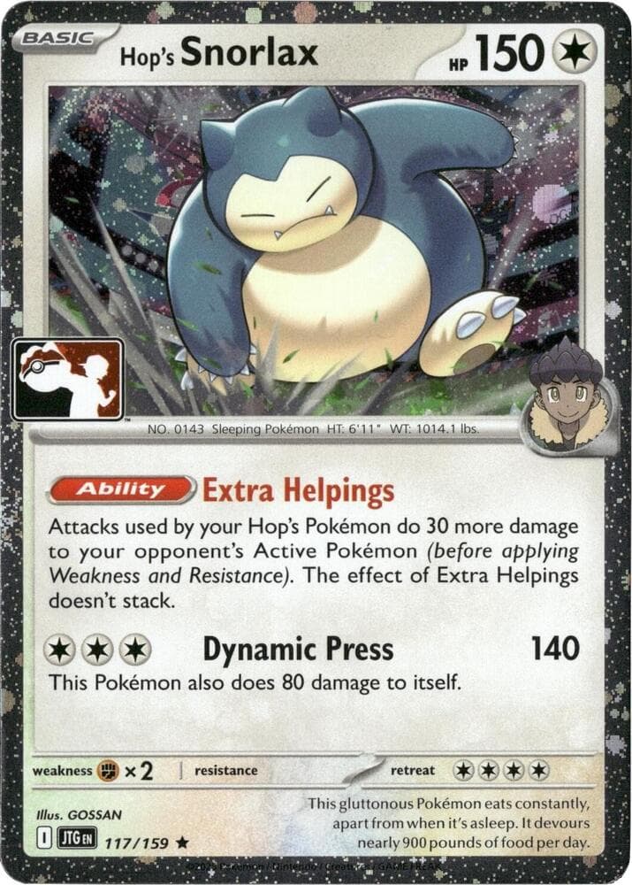 Hop's Snorlax