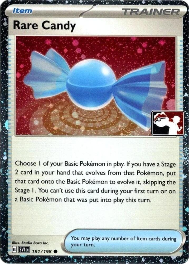 Prize Pack Series Cards Rare Candy 191