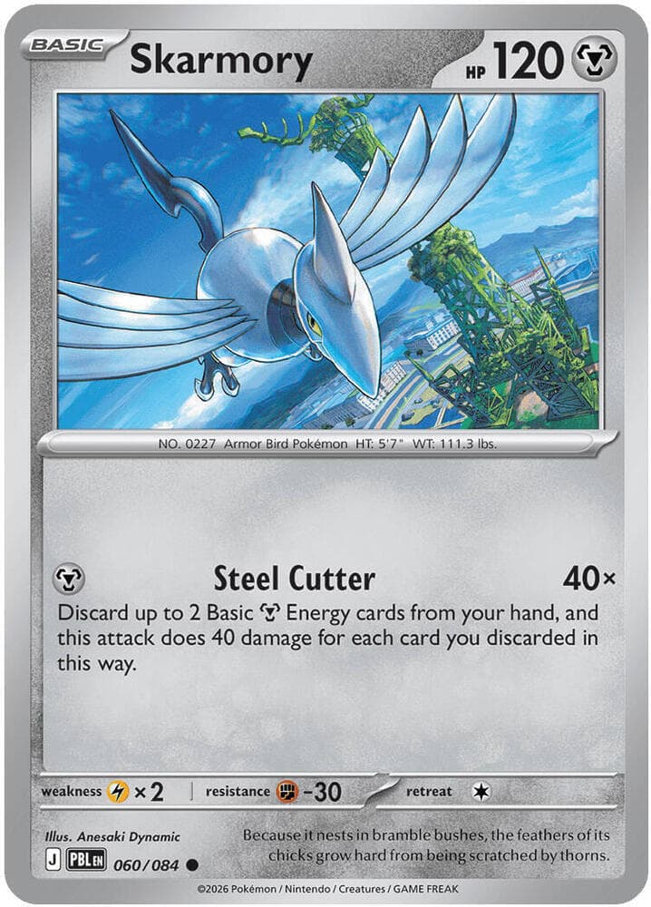 ME05: Pitch Black Skarmory 60